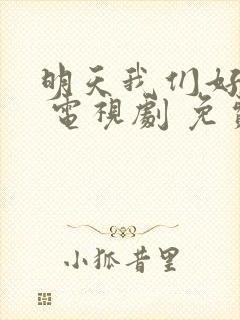 明天我们好好过 电视剧 免费