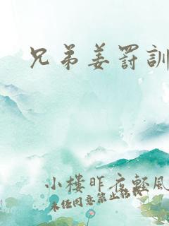 兄弟姜罚训诫文