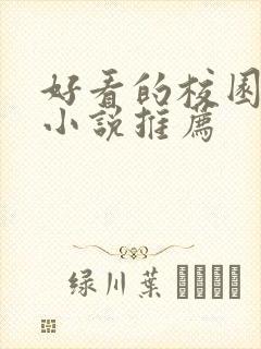 好看的校园言情小说推荐