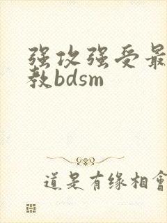 强攻强受最狠调教bdsm
