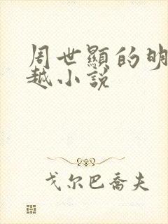 周世显的明朝穿越小说