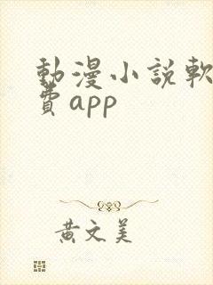 动漫小说软件免费app