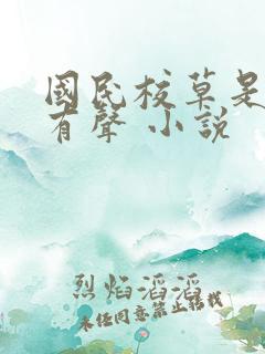 国民校草是女生有声 小说