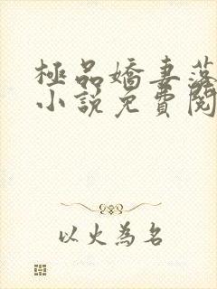 极品娇妻落雨姗小说免费阅读全文