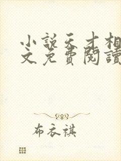 小说天才相师全文免费阅读