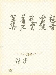 等着我电视剧全集免费观看