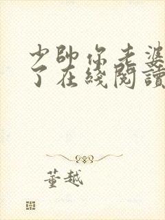 少帅你老婆又跑了在线阅读