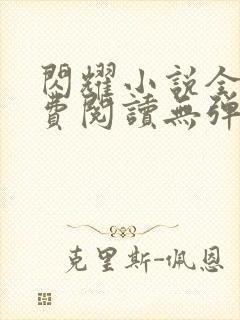 闪耀小说全文免费阅读无弹窗