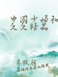 中国少妇和黑人久久精品