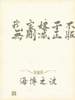 我家娘子不对劲无删减正版