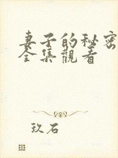 妻子的秘密世界全集观看