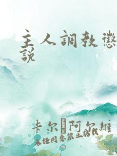 主人调教惩罚小说