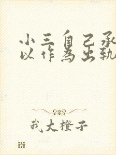 小三自己承认可以作为出轨证据吗