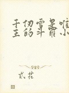 千仞雪是唯一女主的斗罗小说