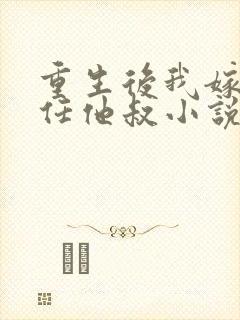 重生后我嫁给前任他叔小说