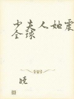 少夫人她震惊了全球