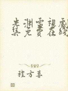 光渊电视剧30集免费在线观看