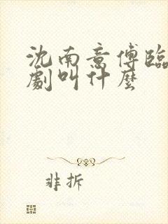 沈南意傅临洲短剧叫什么