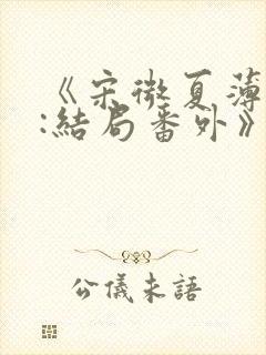 《宋微夏薄以宸:结局番外》