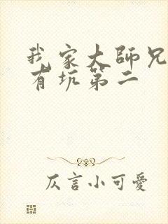 我家大师兄脑子有坑第二