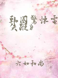 韩国惊悚电影《失踪》