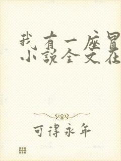 我有一座冒险屋小说全文在线阅读