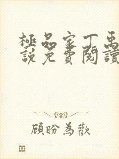 极品家丁禹岩小说免费阅读无弹窗