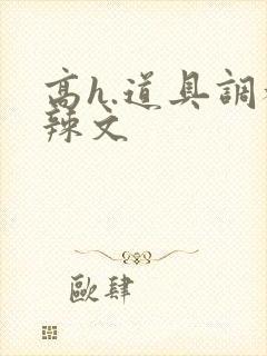 高h.道具调教辣文