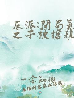 反派:开局气运之子被抢亲 反派之