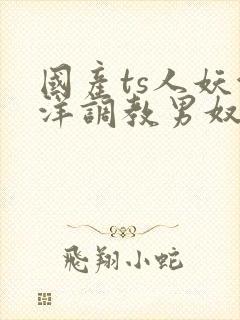 国产ts人妖洋洋调教男奴在线