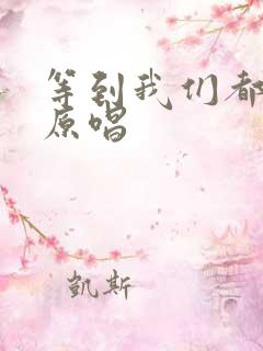 等到我们都老了原唱