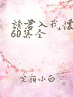 请君入我怀短剧60集全