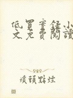 低买实录小说全文免费阅读最新章节