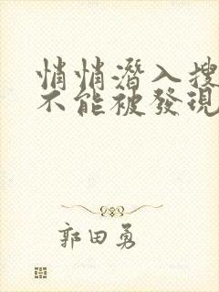 悄悄潜入搜查官不能被发现