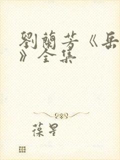 刘兰芳《岳飞传》全集