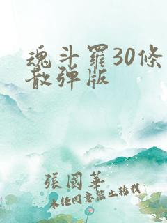 魂斗罗30条命散弹版