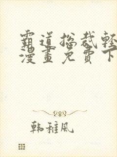 霸道总裁轻点爱漫画免费下拉式