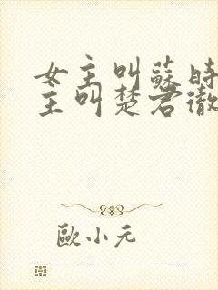 女主叫苏时锦男主叫楚君彻的小说