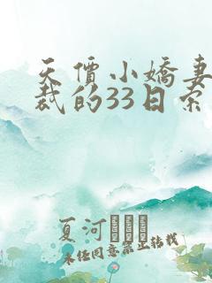 天价小娇妻,总裁的33日索情