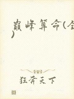 巅峰算命(全集)