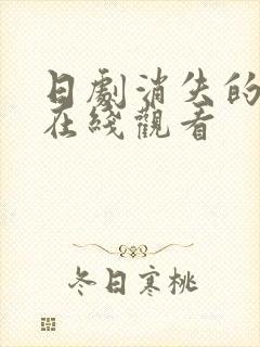 日剧消失的恋人在线观看