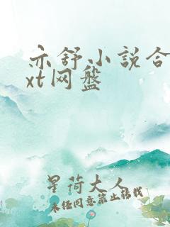 亦舒小说合集txt网盘