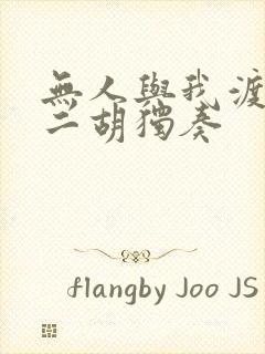 无人与我渡红尘二胡独奏