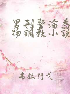 男刑警沦为性玩物调教小说