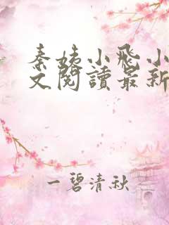 秦姨小飞小说全文阅读最新章节