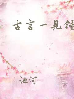 古言一见钟情