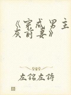 《穿成男主的炮灰前妻》