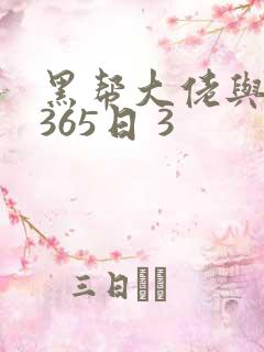 黑帮大佬与我的365日 3