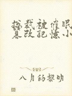 总裁被催眠洗脑篡改记忆小说