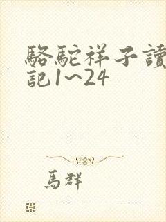 骆驼祥子读书笔记1~24